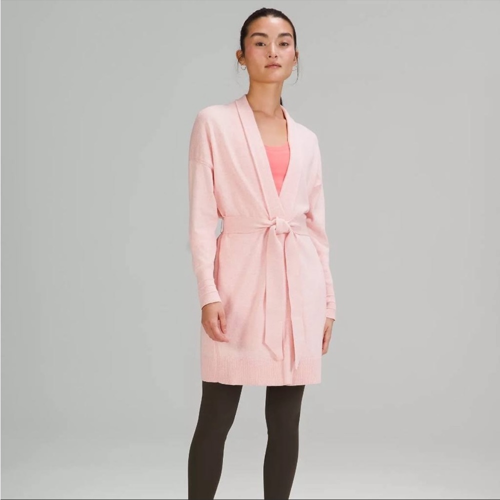 Lululemon Cotton Cashmere Knit Wrap
